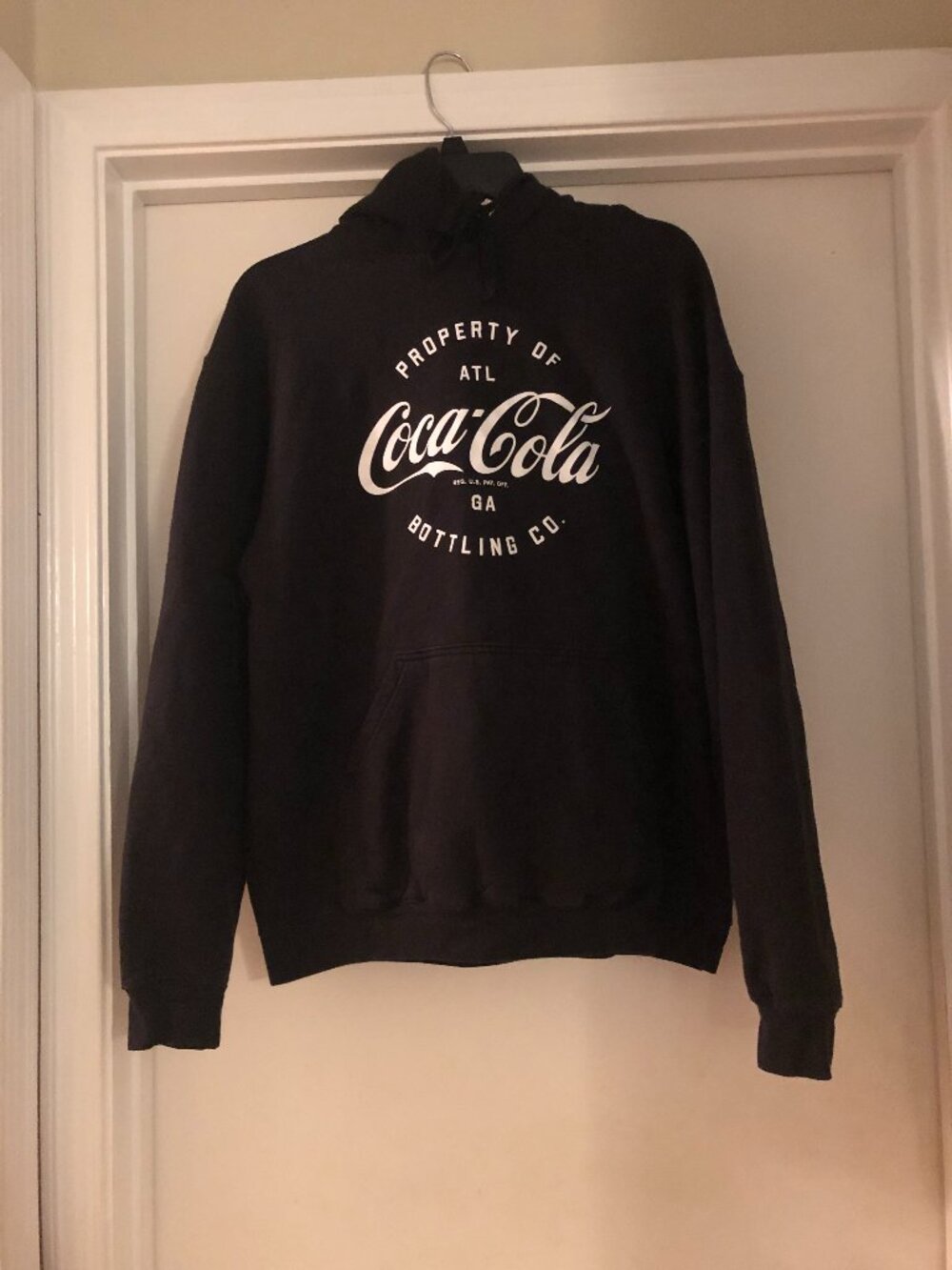 Official Coca-Cola Brand Black Hoodie